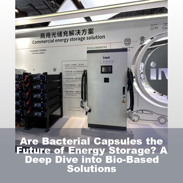 Are Bacterial Capsules the Future of Energy Storage? A Deep Dive into Bio-Based Solutions